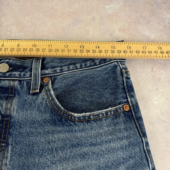 LEVI’S 501 150th Anniversary Edition Jeans W30 L29 Blue Straight Leg - Picture 10 of 12